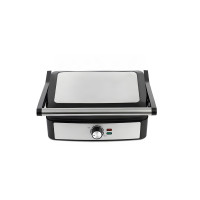 Електричний гриль Hoffmans HM-3018 2200W з антипригарними панелями та регульованою температурою для дому та дачі
