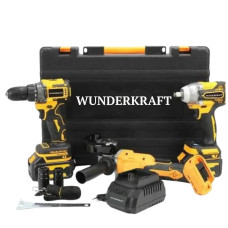 Універсальний набір інструментів Wunderkraft 36V 3в1 для будь-яких робіт