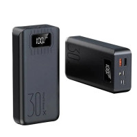 Портативний Power Bank 30000 mAh з LED-дисплеєм  потужний зовнішній акумулятор для смартфонів та гаджетів