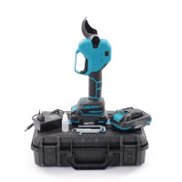 Акумуляторний секатор Instrumentop DUP400 (24V, 5AH, до 40 мм) з індикатором заряду та підсвічуванням для точних зрізів
