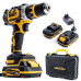 Міцний безщітковий ударний шурупокрут TigerKraft GX 13 21V 4AH