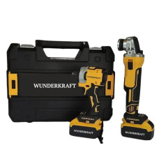 High-powered cordless tool set for home, construction, and workshop - Wunderkraft 68V 2-in-1 impact wrench and angle grinder High-powered cordless tool set for home, construction, and workshop - Wunderkraft 68V 2-in-1 impact wrench and angle grinder