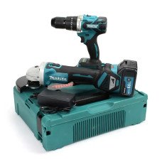 Акумуляторний набір Makita 36V  Бездротова Свобода Шуруповерт DTW485 та Болгарка 9237CB
