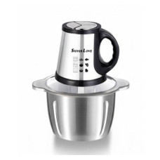 SilverLove SC-8602 кухонний комбайн-измельчувач метал 2 л