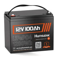 Humsienk 12.8V-100AH LiFePO4 літій залізо фосфатний акумулятор для автономних систем живлення