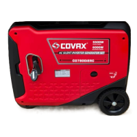 Генератор інверторний COVAX CG7800iERC потужністю шість кіловат високої надійності для автономного енергозабезпечення будинку та офісу