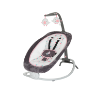 Крісло качалка для новонароджених Ingenuity Comfort2Go Flora the Unicorn, дитячий шезлонг гойдалка 3в1