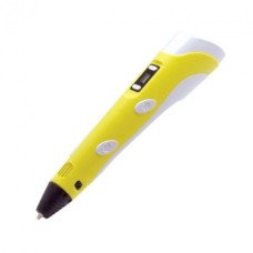Дитяча 3D Ручка PEN-2 з LCD-дисплеєм у жовтому кольорі