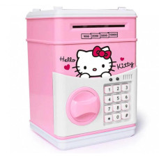 Дитячий сейф Hello Kitty з кодовим замком: захист для маленьких коханців!