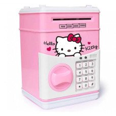 Дитячий сейф Hello Kitty з кодовим замком: захист для маленьких коханців!