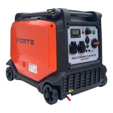 Інверторний генератор Forte FG5500iE 4 кВт з електростартером і колесами — резервне живлення будинку