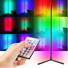 Кутова лампа підлогова торшер RGB STAND 1.2м з пультом управління