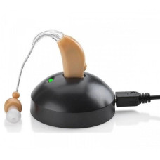 Слуховий апарат електронний акумуляторний Ultra Sound Amplifier підсилювач звуку
