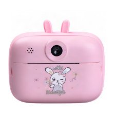 Дитяча камера Print Camera - захопливі миттєві знімки у рожевому виконанні