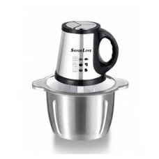 SilverLove SC-8602 кухонний комбайн-измельчувач метал 2 л