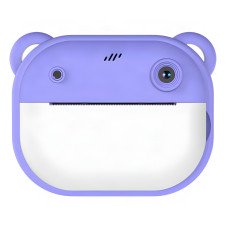 Дитячий фотоапарат Teddy GM-24 в рожевому і жовтому кольорі
