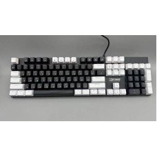 XSTRIKE X-1010 механічна клавіатура 104 клавіші з RGB підсвічуванням для геймерів