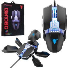 JEDEL GM1080: ігрова USB миша з RGB підсвічуванням і модульною конструкцією