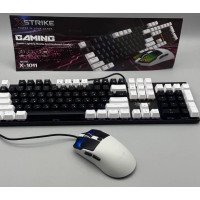 XSTRIKE X-1011 Клавіатура та миша RGB USB для геймерів