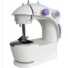 Портативна швейна машинка Mini Sewing Machine FHSM 201 з адаптером – зручність та мобільність у шитті