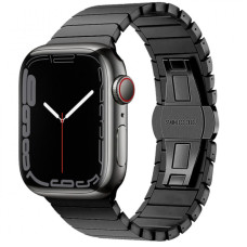 Елегантний ремінець Butterfly Steel Black для Apple Watch - стильний аксесуар на кожен день