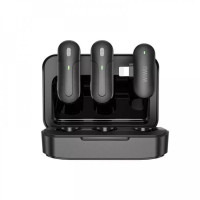 Бездротовий міні-мікрофон Wiwu Wi-WM002 для iPhone - Lightning професійний портативний Bluetooth-мікрофон для блогерів, стрімерів, відеоуроків