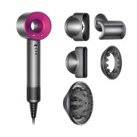 Професійний фен High Speed Hair Dryer 5 в 1 XF-09 з іонізацією, безщітковим мотором та змінними насадками