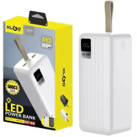 Повербанк KP-94 50000mAh з дисплеєм і 2 портами USB, потужність 22,5W  ультрапотужний зовнішній акумулятор 